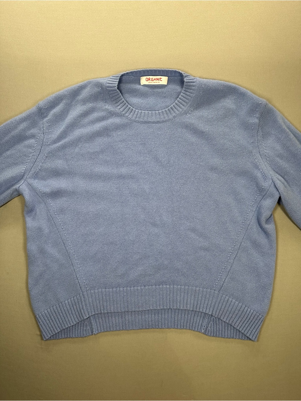 Organic John Patrick Merino+Cashmere Crew Sweater - Womens Large — image 4 of 8